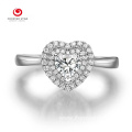 Heart Cutting Design Memorable Wedding Diamond Ring
